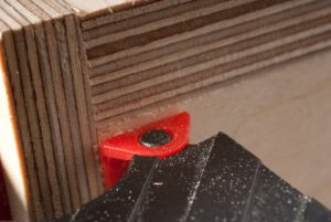 front baffle lined up correctly