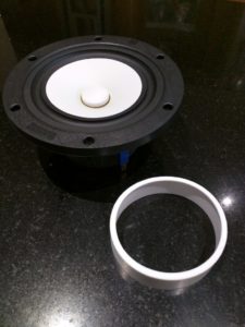 MAOP 10 full range speaker driver with damping ring