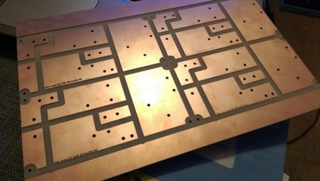 ERGO IX milled PCB prototypes