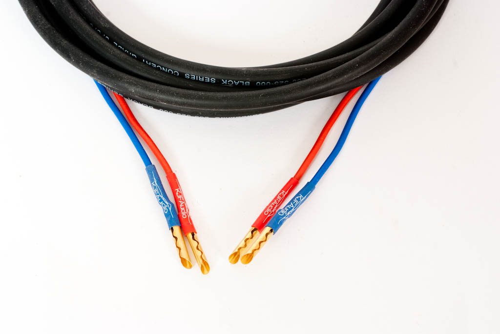 Terminated Vandamme Speaker Cables KJF Audio
