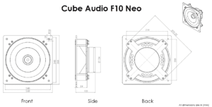 F10 Neo black side three quater