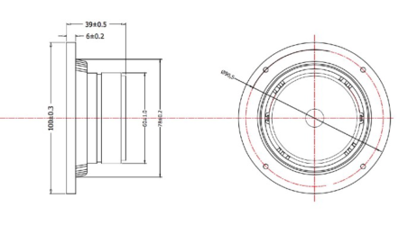 Alpair 5.3 Mechanical drawings