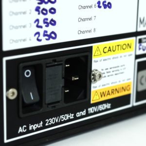 MA-01 multi channel hypex n-core amplifier rear 6