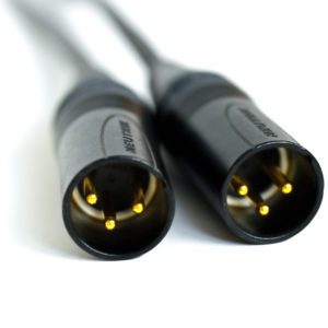Gold plated audiophile Neutrik XLR connector 3