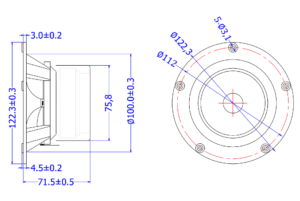 Pluvia 7 HD Mechanical drawings