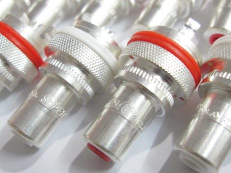 CMC-805-CU-G - Silver Plated RCA/Phono connectors