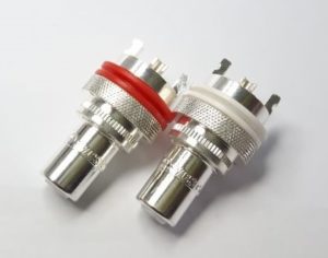 silver CMC phono connectors