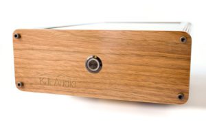 SA-01 amplifier walnut front panel