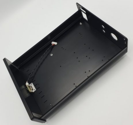 ncore nc400 DIY amp case - sled