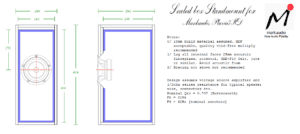Markaudio Pluvia7HD sealed stand mount