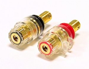 Hypex 2 pole binding post used separately