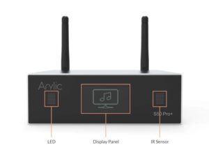 Arylic S50 Pro+ front panel