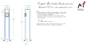 Markaudio CHN-40 Compact Mass Loaded Quarter-Wave Cabinet Plan