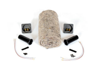 Included Components for Harrier Speakers