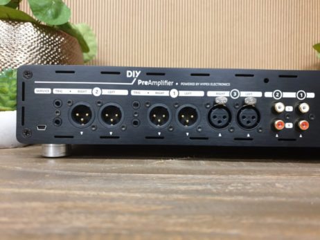 Hypex DIY Pre-Amplifier Kit - Rear View