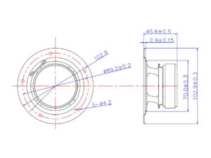 CHN-50P Mechanical Drawings