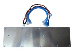 Stereo to mono Hypex Nilai 500 conversion kit cables and adapter plate